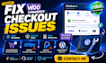 fix woocommerce checkout issues, stripe paypal payment errors wordpress bug fix