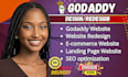 develop godaddy website design, godaddy website redesign