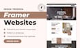 design and develop a modern framer website