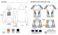 design professional tech pack and manufacture custom apparel