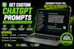 create custom chatgpt prompts