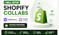 setup shopify collabs upfluence affiliate and influencer marketing