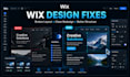 fix wix website, wix mobile responsiveness, broken layout and design issues fast