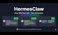 install open claw setup ai claude code github mvp trading bot hermes ai whatsapp
