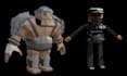 model rig animate 3d retro low poly character psx ps1 ps2 n64 y2k style