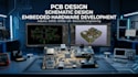 do pcb design schematic and embedded hardware development