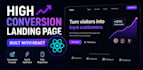 professionally fix or build a landing page for you