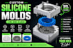 create 3d printable stl file for product, mold, prototype, or custom design