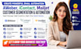 create aweber icontact mailjet customer email segmentation automation