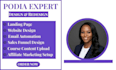 make podia, podia website, online course, teachable, course website