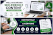 write SEO friendly ai and digital marketing articles