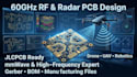 design custom 60ghz rf and radar pcb for drones and uav applications