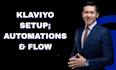 set up klaviyo automated flows that convert