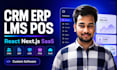 build full stack CRM, erp, lms, pos web app and saas