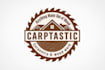 design carpentry woodwork and wood craft logo