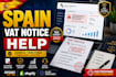 resolve spain vat notice agencia tributaria compliance issues