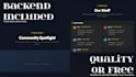 create a frontend website