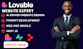build fix lovable, lovable ai website, lovable dev, lovable claude, lovable saas