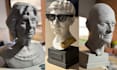 sculpt custom 3d head model 3d face 3d bust model action figure stl 3d printing
