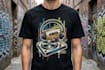 create modern and trendy tshirt design for your brand
