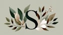design botanical hand drawn logo