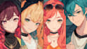 draw anime illustration, vtuber art, visual novel,