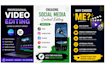do professional canva video editing and social media videos