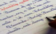 convert your notes, text, and documents into professional handwritten notes