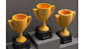 create trophy modeling, pedals award with 3d rendering