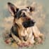 draw memorial pet portrait from photo