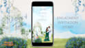 create an elegant wedding invitation video