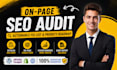 do on page SEO audit, actionable fix list and priority roadmap