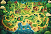 map illustration vector illustration vector map