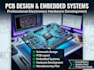 desgin pcb design embedded systems engineer and electronics hardware developer