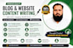 seo blog posts and website content writing