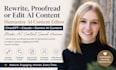 rewrite proofread or edit ai claude gemini ai content humanize ai content editor