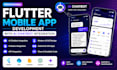 develop flutter mobile app with ai chatbot API integration