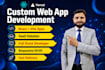 build full stack web app and scalable saas solutions