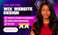 edit wix website design redesign wix website fix wix website wix website edit