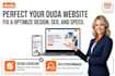 do duda website design, duda website redesign duda bug fix and duda maintenance