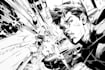 create a professional digitally drawn comic book cover