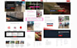 create a modern laundry and dry cleaning website design