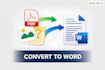 convert scanned PDF or  images into word