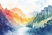 draw custom watercolor illustrations