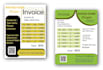do professional invoice flyer letterhead design
