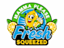 design a modern juice and beverage logo