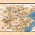 create cruise ship map illustration deck and route guide