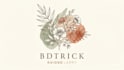 design modern botanical boho logo design with branding