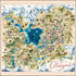 create festival campground map illustration