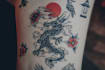 design a unique japanese tattoo design